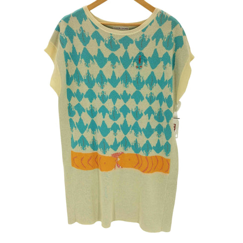 ツモリチサト TSUMORI CHISATO スパンコールデザイン ニットワンピース レディース 2