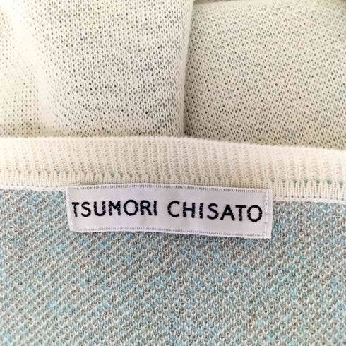 ツモリチサト TSUMORI CHISATO スパンコールデザイン ニットワンピース レディース 2