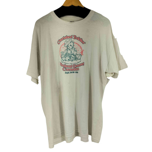 フルーツオブザルーム FRUIT OF THE LOOM フロントプリント S/S Tシャツ メンズ XXL