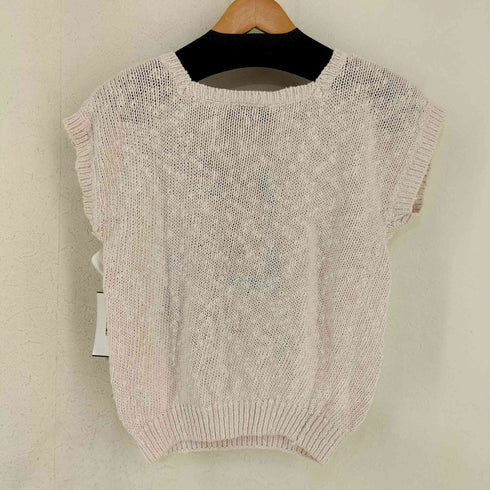 ANDREA GAYLE petites 台湾製 デザインニットベスト レディース import:M