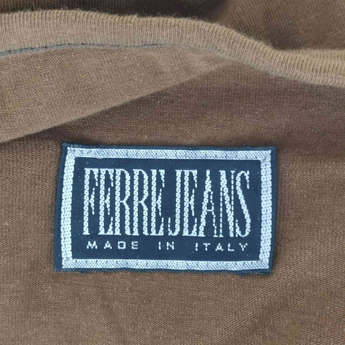 フェレジーンズ FERRE JEANS イタリア製 コーティング加工 ワンピース レディース
