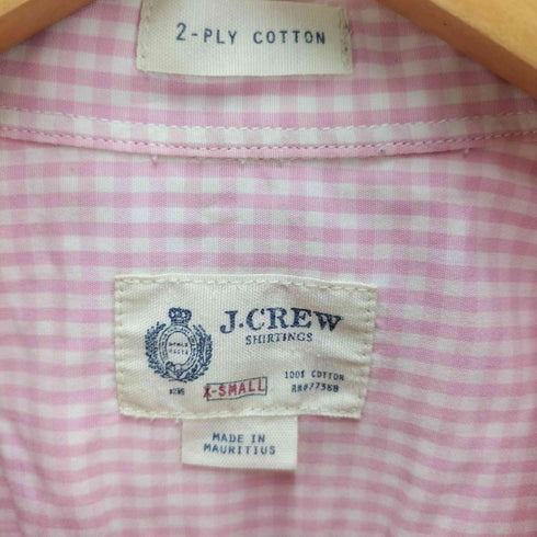 ジェイクルー J.CREW ギンガムチェック 長袖シャツ メンズ JPN:XS