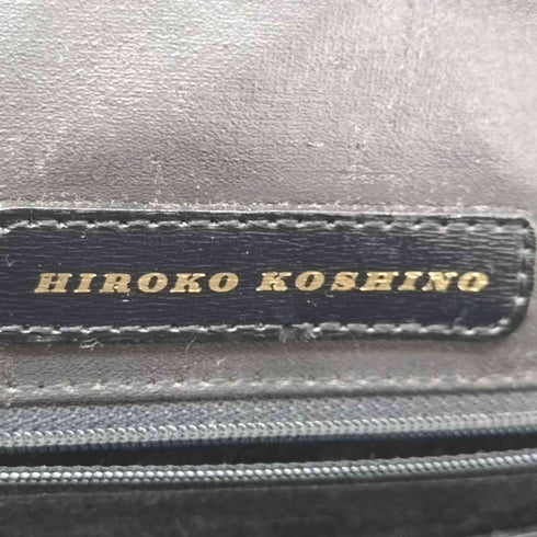 ヒロココシノ HIROKO KOSHINO レザーショルダーバッグ レディース