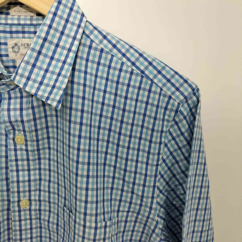 ジェイクルー J.CREW 2-PLY COTTON 長袖シャツ メンズ JPN:S