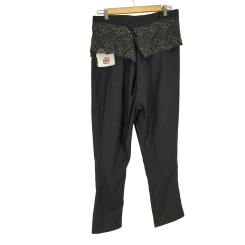 TOOGOODDESIGN レース切替アシンメトリーサルエルパンツ メンズ
