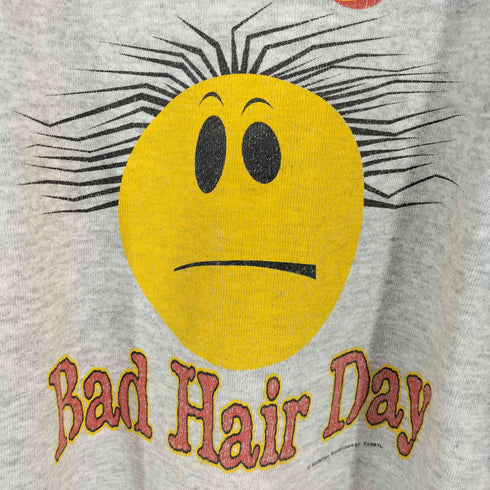 スポーツウエア Sportswear USA製 Having A Bad Hair Day フロントプリントスウェット メンズ import:L