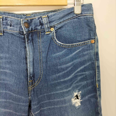 ハリウッドランチマーケット HOLLYWOOD RANCH MARKET ダメージ加工 イージーデニムパンツ メンズ JPN:1