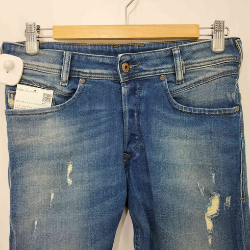 ディーゼル DIESEL ボタンフライ ストリートデニムジーンズ メンズ W27L30