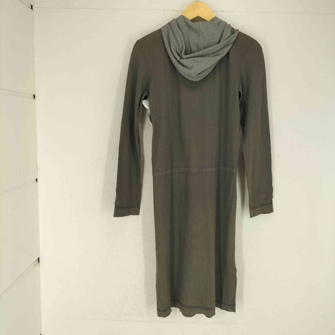 エムエムシックスメゾンマルタンマルジェラ MM6 Maison Martin Margiela 05AW 本人期 ライナーデザインフーデッドロングコート レディース JPN:M