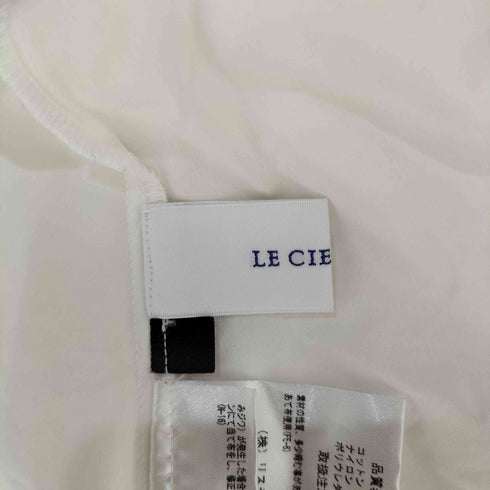 ルシェルブルー LE CIEL BLEU Detatchable Sleeve Shirt レディース JPN:36