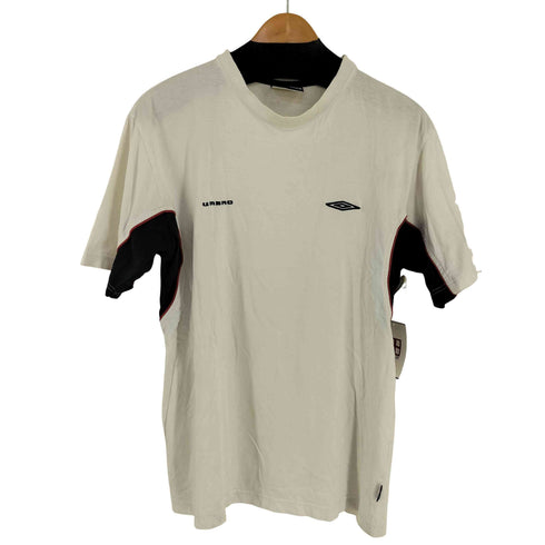 アンブロ UMBRO ロゴ刺繍 S/S TEE メンズ import:M