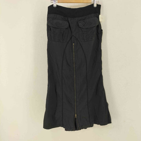 ジップデザイン カーゴスカート レディース FREE