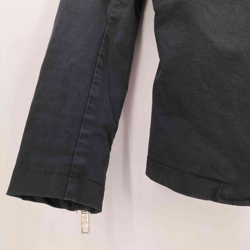 ディーゼル DIESEL 刻印ボタン ライダース ジャケット レディース