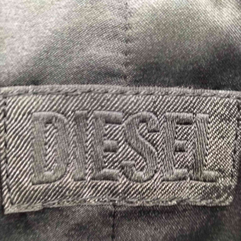 ディーゼル DIESEL 刻印ボタン ライダース ジャケット レディース