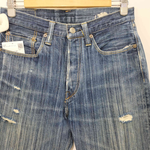 シュガーケーン SUGAR CANE コットンチェックスレーキ 緑耳 ボタンフライ デニムジーンズ メンズ