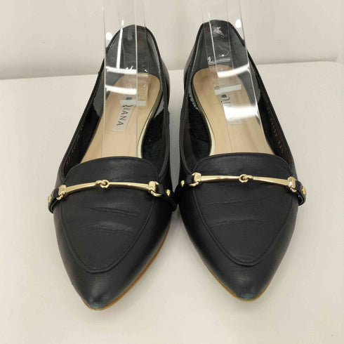 ダイアナ DIANA ビットエナメルフラットパンプス レディース JPN:22