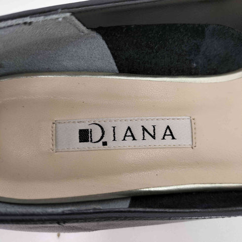 ダイアナ DIANA ビットエナメルフラットパンプス レディース JPN:22