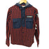 アヴィレックス AVIREX GINGHAMCHECK DENIM HOODED メンズ JPN:M