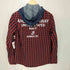アヴィレックス AVIREX GINGHAMCHECK DENIM HOODED メンズ JPN:M