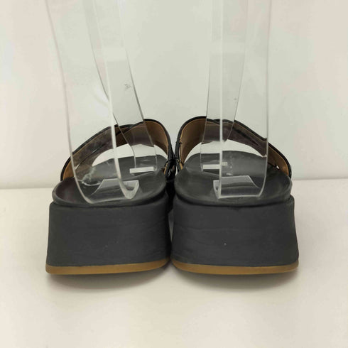 アグ UGG Emily Patent Leather Fashion Slide レディース JPN:22.5