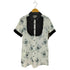 フリル襟プリントS/Sロングシャツ クマ サブカル 地雷 レディース JPN:M