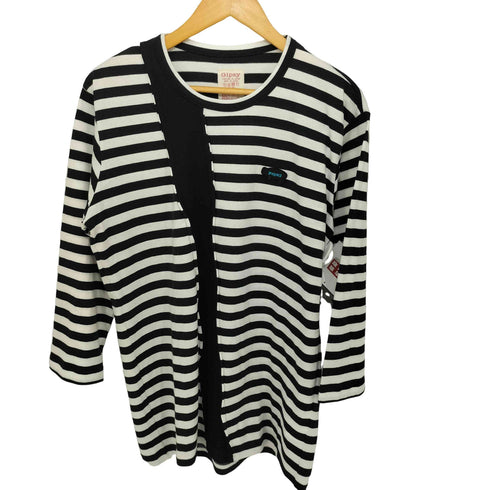 ワイズ Ys Gipsy ボーダー ロングTシャツ レディース JPN:4
