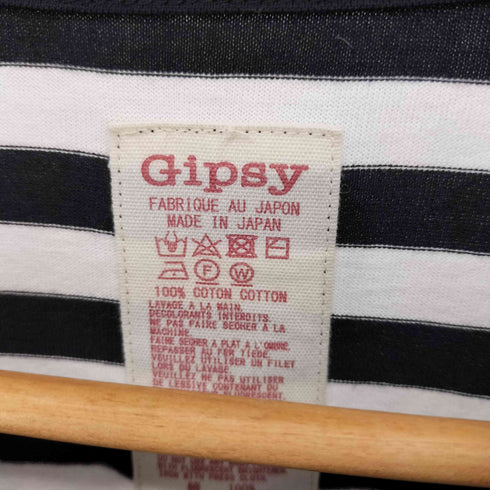 ワイズ Ys Gipsy ボーダー ロングTシャツ レディース JPN:4