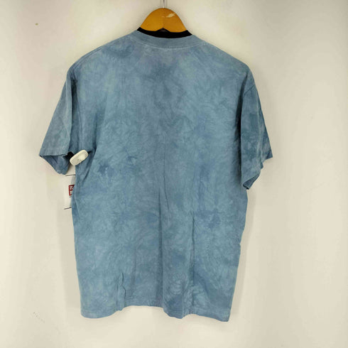 ザマウンテン the mountain MADE IN USA タイダイ染め フロントプリント S/S Tシャツ メンズ import:M