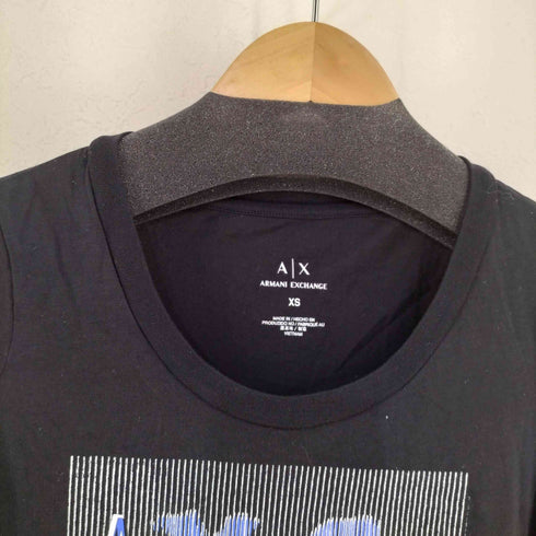 アルマーニエクスチェンジ ARMANI EXCHANGE ロゴプリント S/S クルーネックTシャツ レディース import:XS