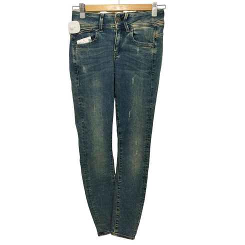 ジースターロー G-STAR RAW Lynn Mid Waist Skinny Jeans レディース W24 L30