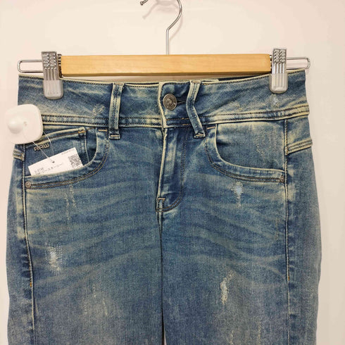ジースターロー G-STAR RAW Lynn Mid Waist Skinny Jeans レディース W24 L30