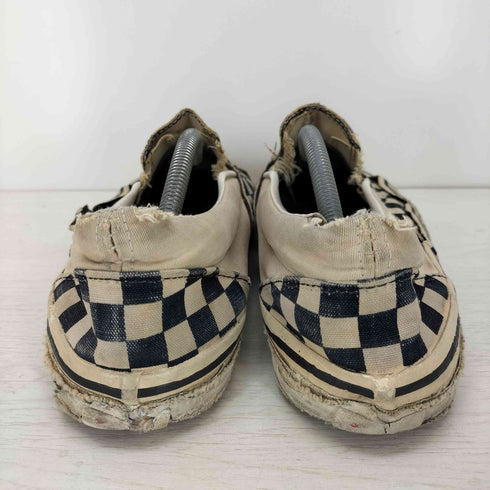 バンズ VANS USA製 SLIP ON チェッカーフラッグ メンズ
