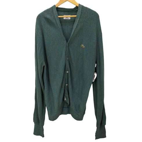 アイゾッドラコステ IZOD LACOSTE 糸巻きタグ アクリルニットカーディガン メンズ