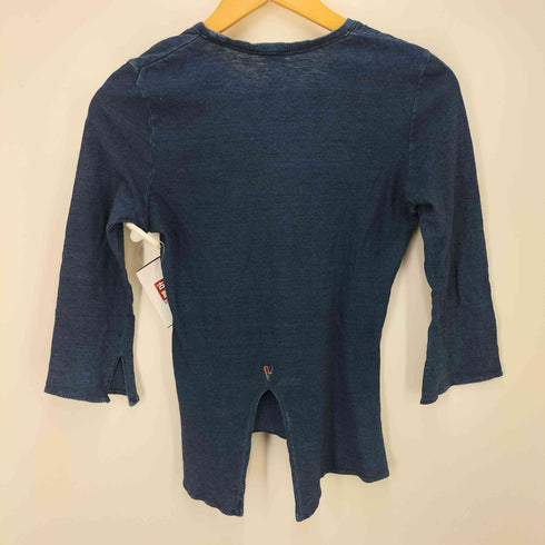 フォーティーファイブアール 45R バックハート刺繍 スリットカットソー レディース JPN:1