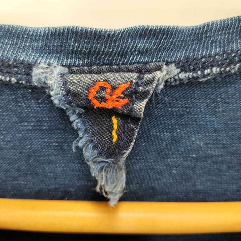 フォーティーファイブアール 45R バックハート刺繍 スリットカットソー レディース JPN:1