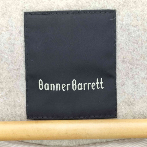 バナーバレット Banner Barrett ノーカラーメルトンコート レディース JPN:36