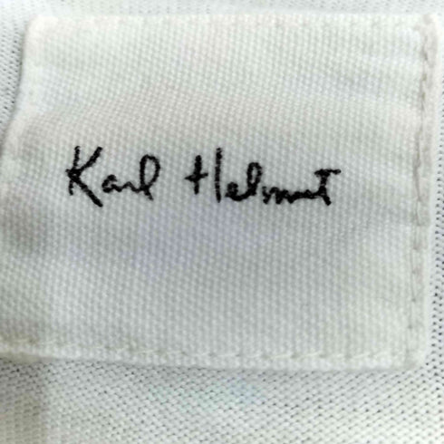 カールヘルム Karl Helmut ペンギン刺繍 クルーネックポケットTシャツ メンズ JPN:L