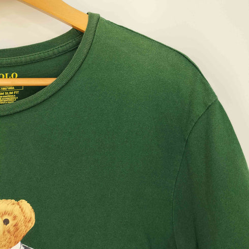ポロラルフローレン POLO RALPH LAUREN ポロベアプリント クルーネックTシャツ メンズ import:L