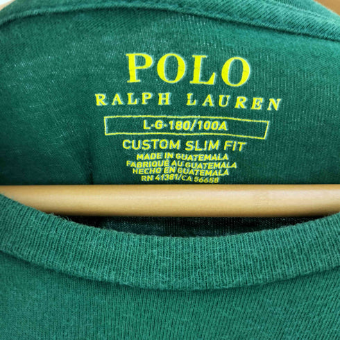 ポロラルフローレン POLO RALPH LAUREN ポロベアプリント クルーネックTシャツ メンズ import:L