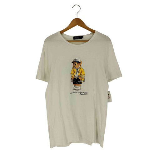ポロラルフローレン POLO RALPH LAUREN ポロベアプリント クルーネックTシャツ メンズ import:L