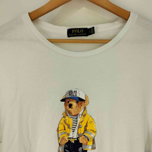 ポロラルフローレン POLO RALPH LAUREN ポロベアプリント クルーネックTシャツ メンズ import:L