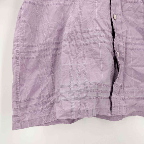 バーバリーロンドン BURBERRY LONDON チェック柄 ポケット S/S シャツ メンズ import:L