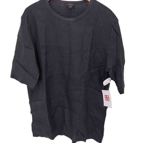 コス COS クルーネックリネンTシャツ メンズ JPN:S