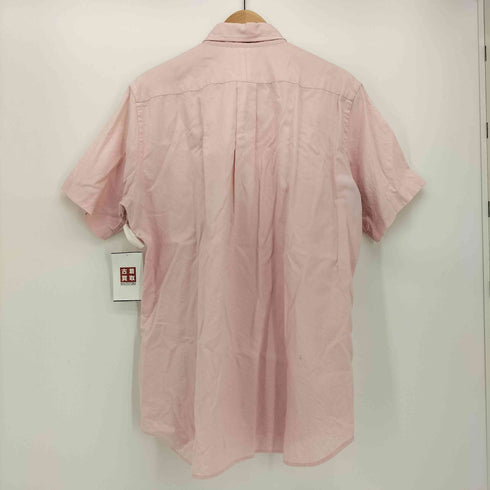マッキントッシュ ロンドン Mackintosh LONDON ワンポイント 刺繍 ボタンダウン S/S シャツ メンズ import:L
