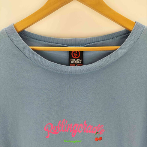 ローリングクレイドル Rolling Cradle プリントクルーネックTシャツ メンズ JPN:L