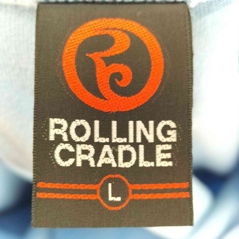 ローリングクレイドル Rolling Cradle プリントクルーネックTシャツ メンズ JPN:L