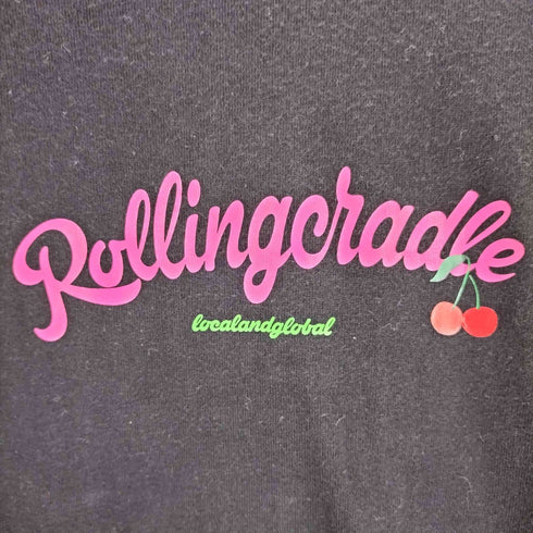ローリングクレイドル Rolling Cradle プリントクルーネックTシャツ メンズ JPN:L