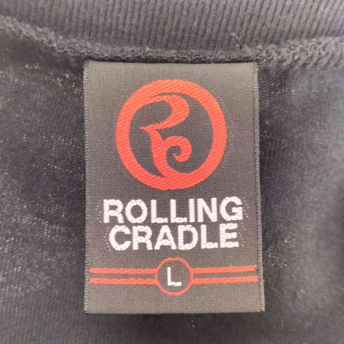 ローリングクレイドル Rolling Cradle プリントクルーネックTシャツ メンズ JPN:L