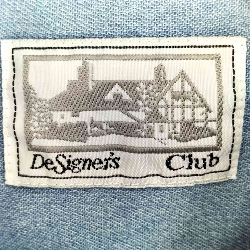 Designer's Club フライフロント刺繍 チロリアンシャツ メンズ