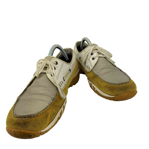 ランバンオンブルー LANVIN en Bleu スエードレザーコンビシューズ メンズ JPN:25.5